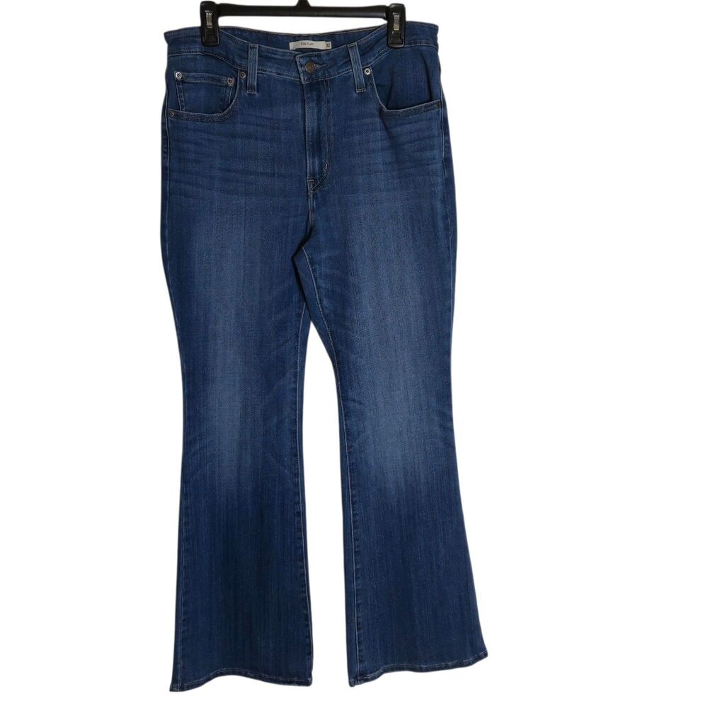 Levi's Jeans 726 Flare Womens Size 32 Blue Medium Wash